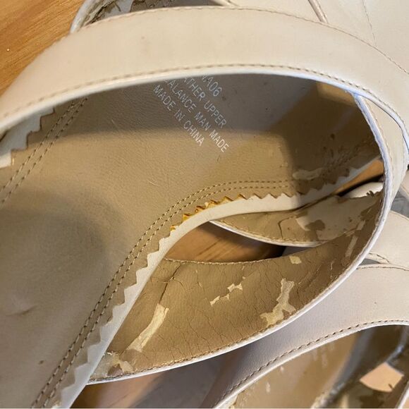 Naturalizer size 7.5 Narrow fit low heel pump mule style open toe shoe - Picture 10 of 12